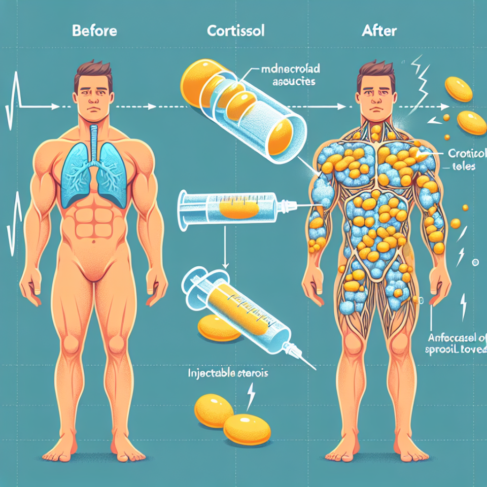 Cómo afectan los niveles de cortisol al usar Esteroides inyectables
