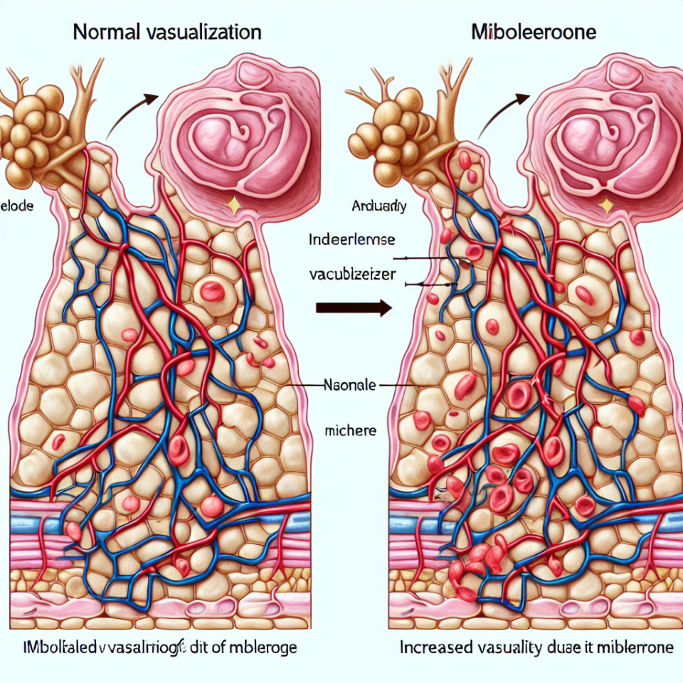 Cómo cambia la vascularización con Mibolerone