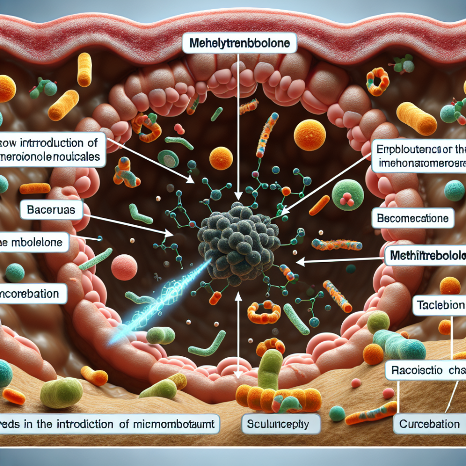 Cómo reacciona la microbiota intestinal a Methyltrenbolone