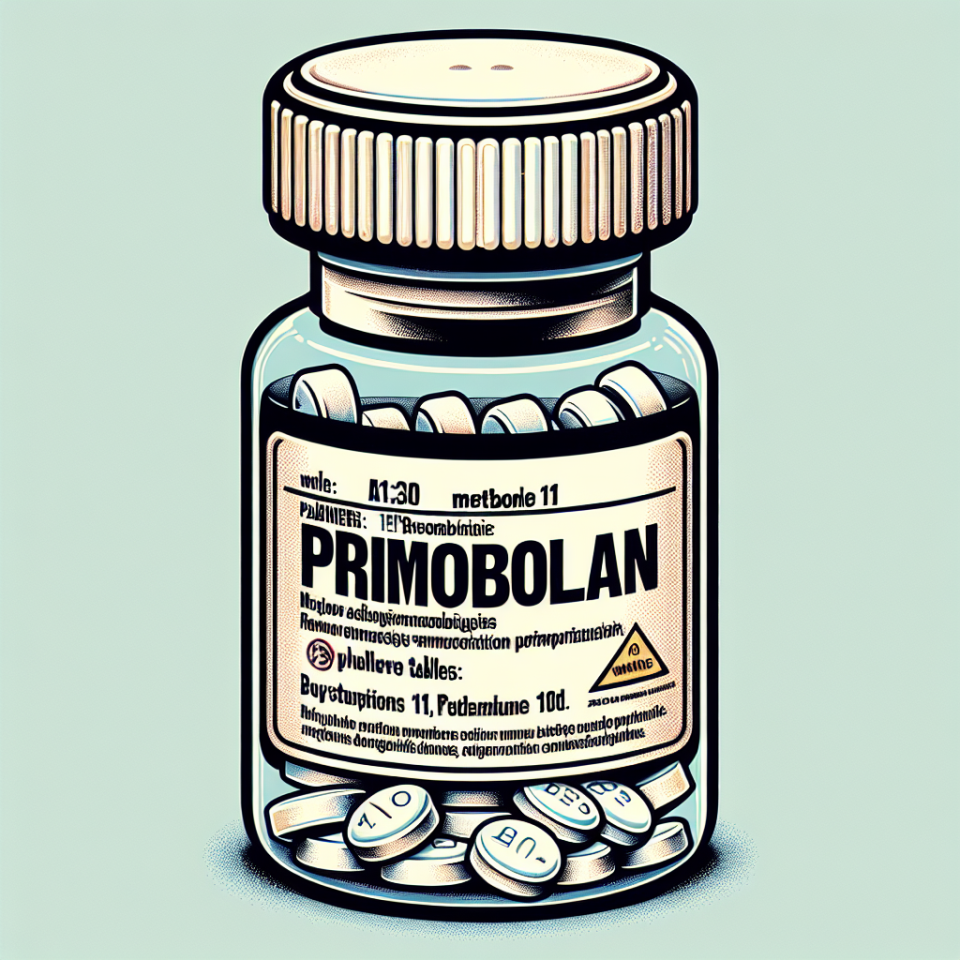 Primobolan (Metenolona) pastillas en protocolos de recomposición agresiva
