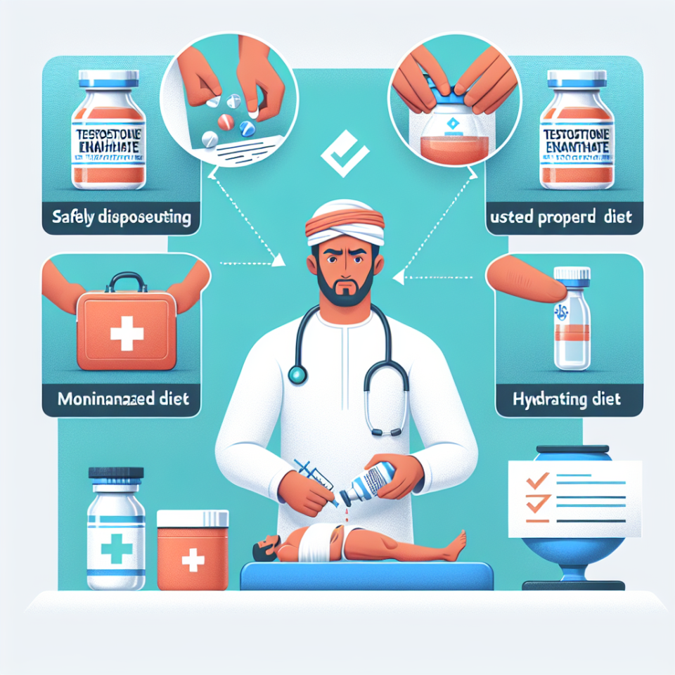 Cómo prevenir calambres musculares con Enantato de testosterona