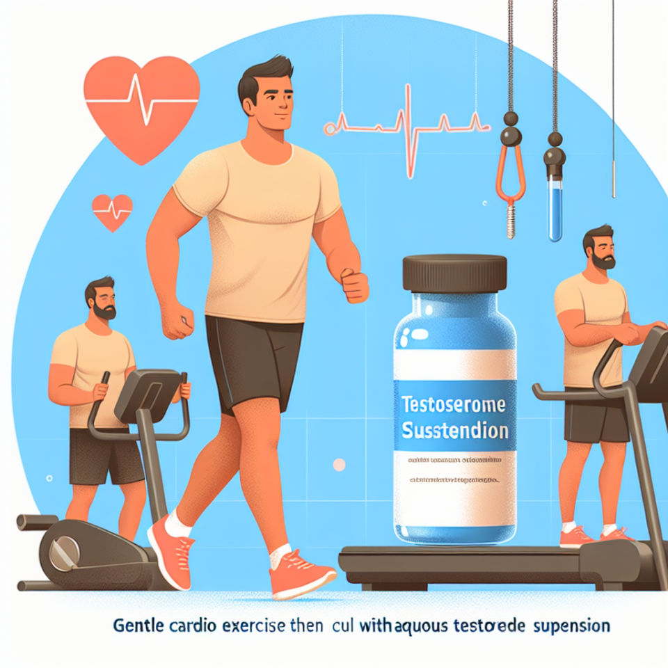 Qué tan importante es el cardio suave con Suspensión acuosa de testosterona