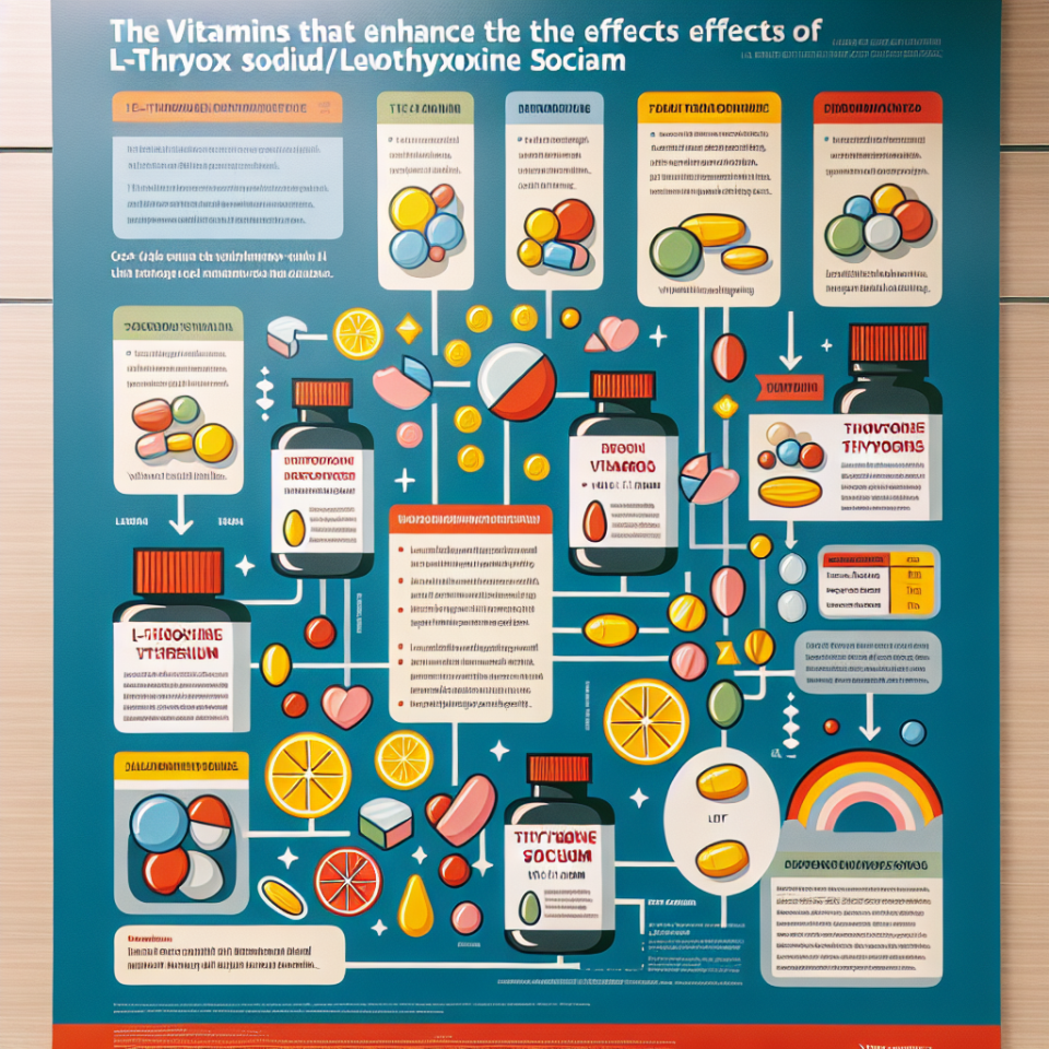 Qué vitaminas potenciarán los efectos de L-Thyroxine Sodium/Levothyroxine Sodium (LT4 sodium)