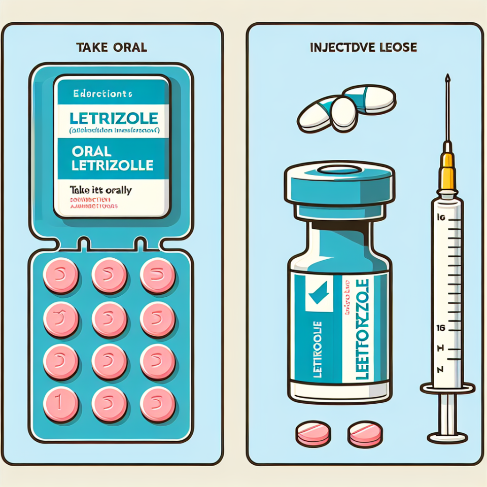 Diferencias entre Letrozol oral e inyectable