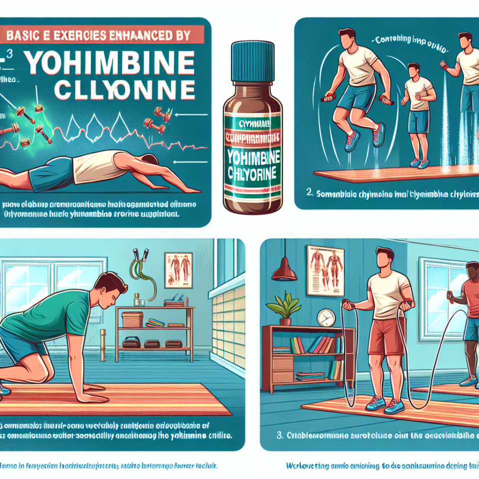 Qué ejercicios básicos se potencian con Yohimbine chlorine