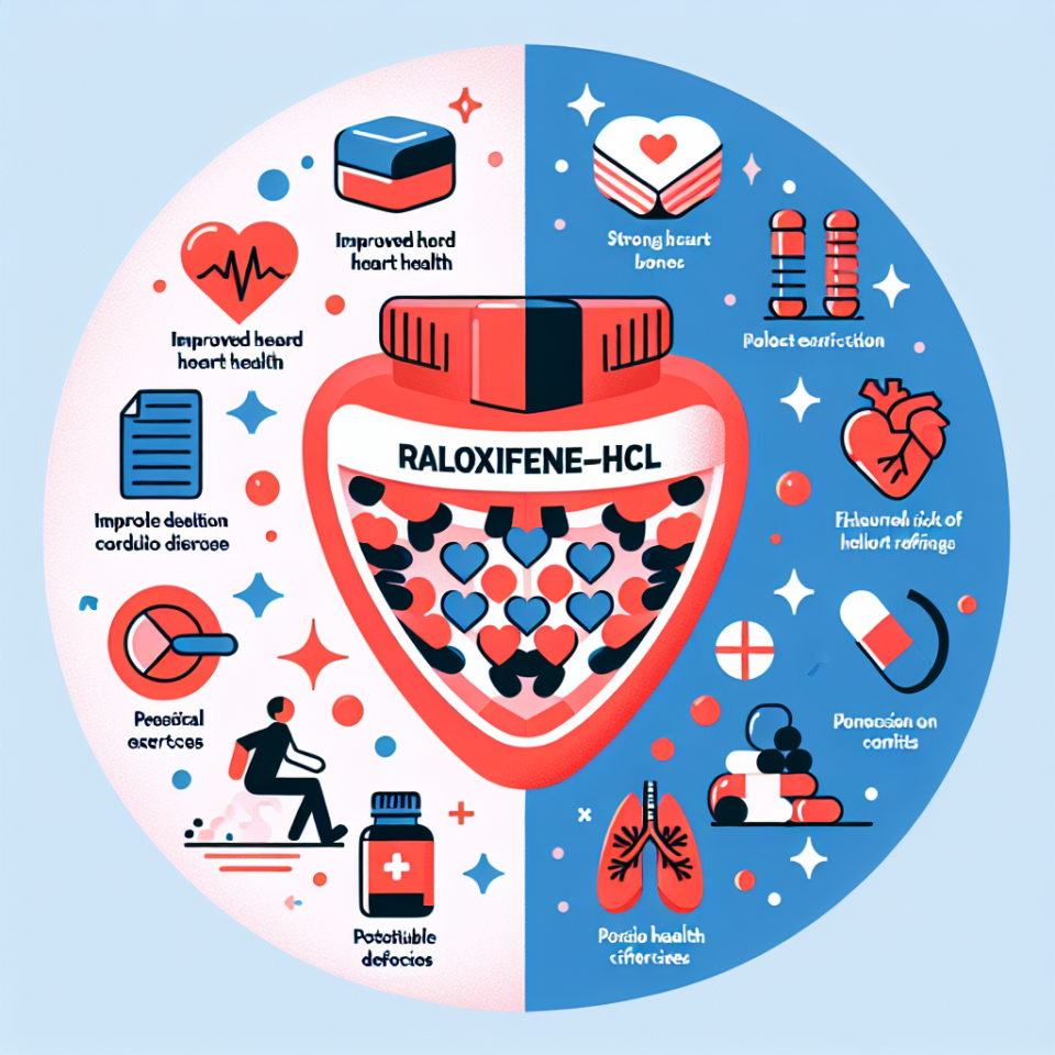Raloxifen-HCl en combinación con cardio: pros y contras