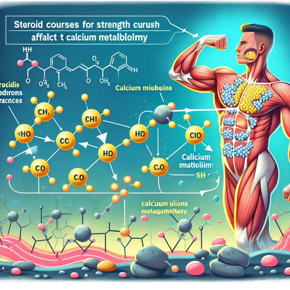 Cómo afecta Cursos de esteroides para aumentar la fuerza al metabolismo del calcio