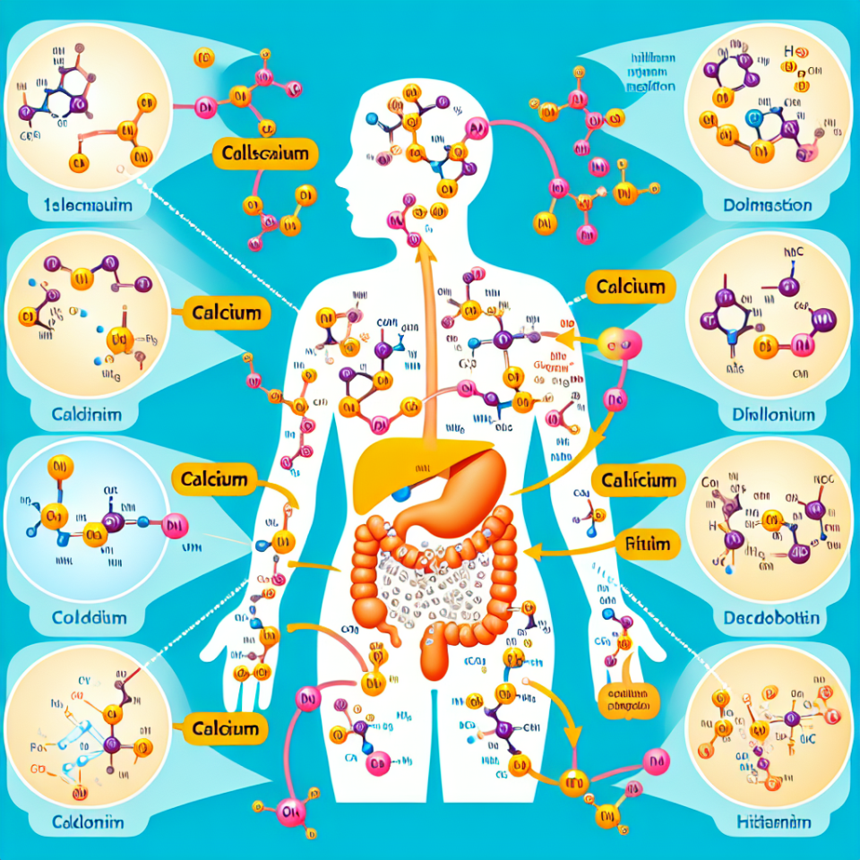 Cómo afecta Vitamines al metabolismo del calcio