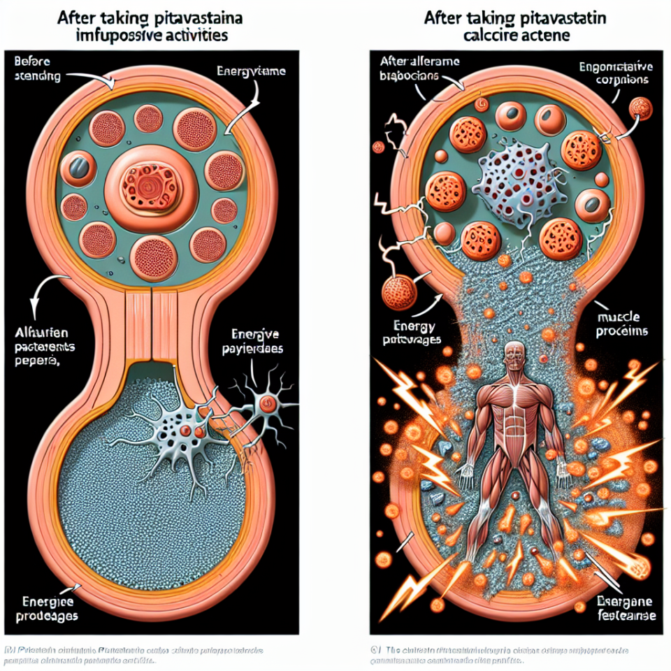 Cómo influye Pitavastatina cálcica en actividades explosivas