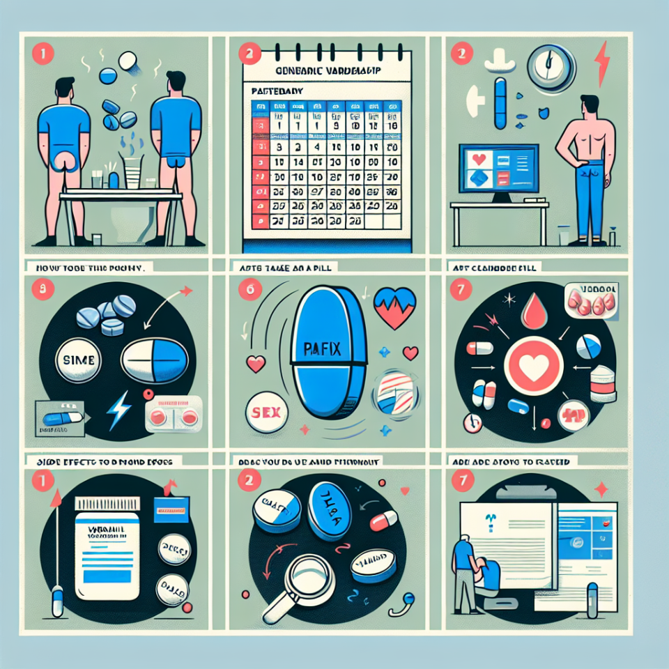 Cómo tomar correctamente Vardenafil (Levitra Generic) en un ciclo corto