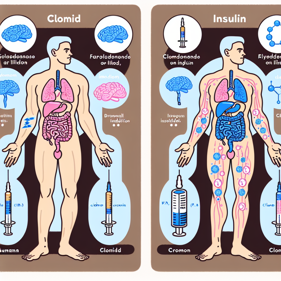 Diferencias en resultados al usar Clomid con y sin insulina