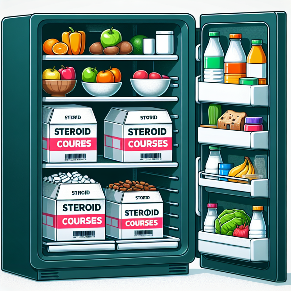 ¿Es necesario refrigerar Cursos de esteroides?