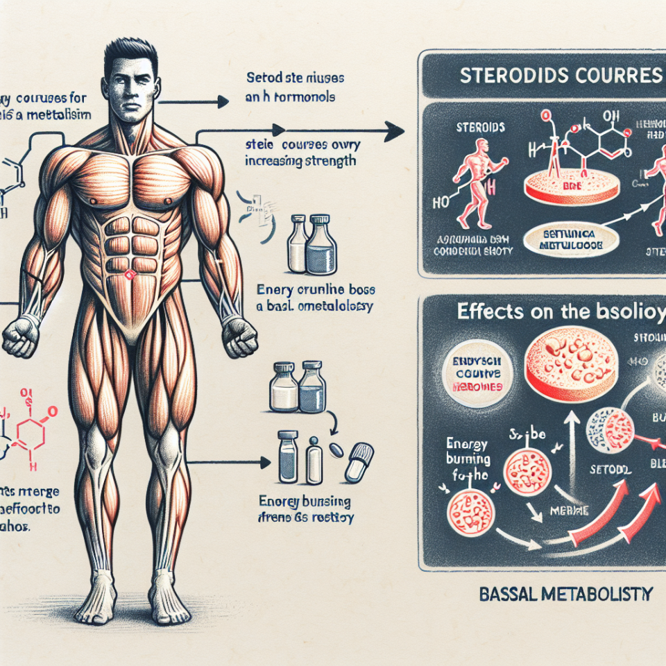 ¿Puede Cursos de esteroides para aumentar la fuerza afectar tu metabolismo basal?