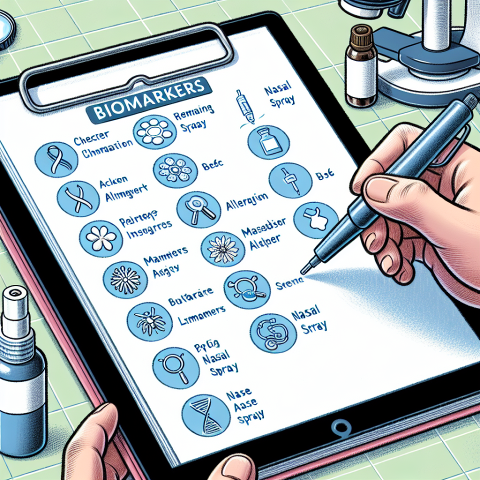 Qué biomarcadores revisar antes de usar Aerosoles nasales