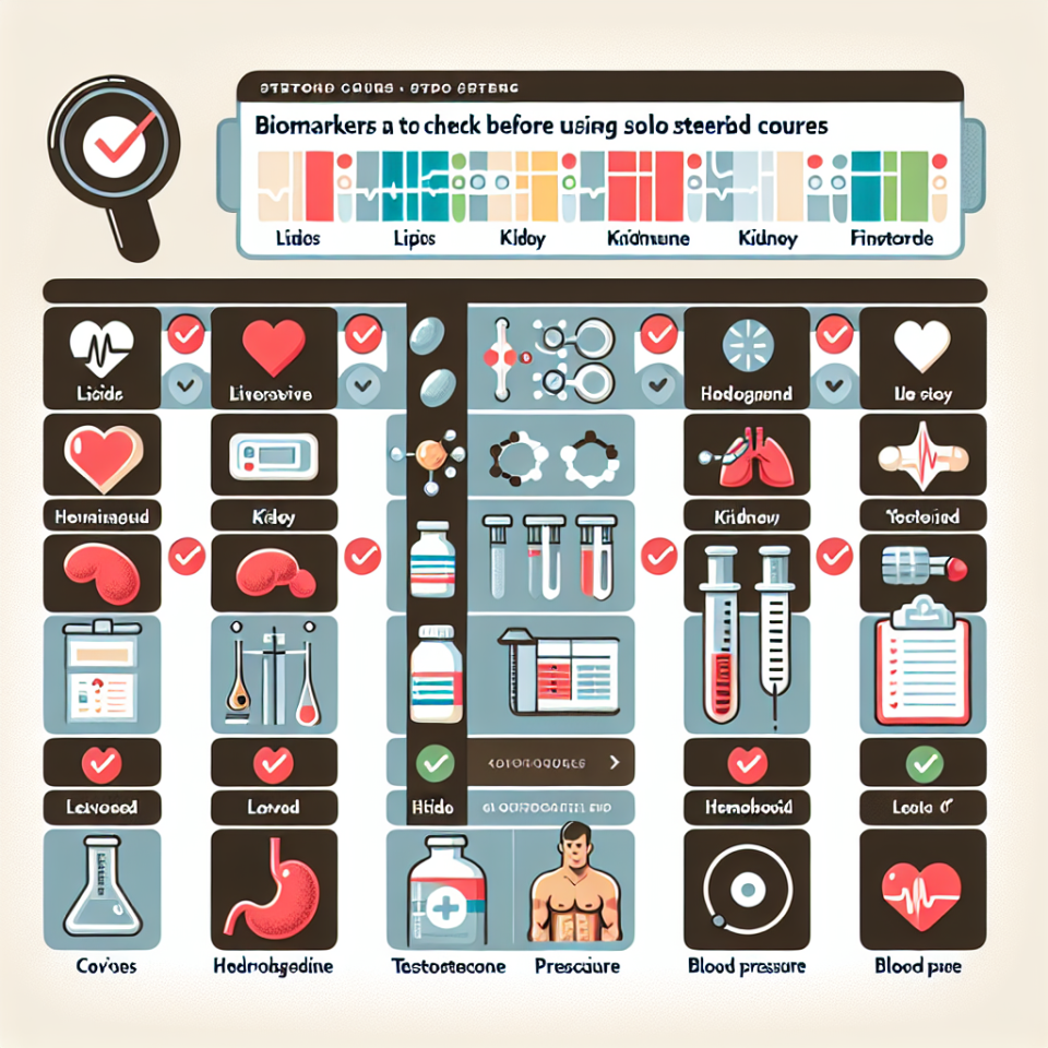 Qué biomarcadores revisar antes de usar Esteroides Cursos en solitario