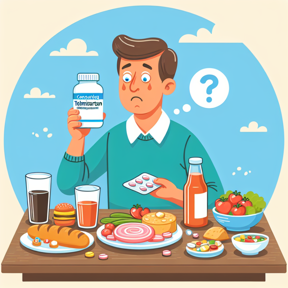 Qué pasa si usas Telmisartan sin cambiar la dieta