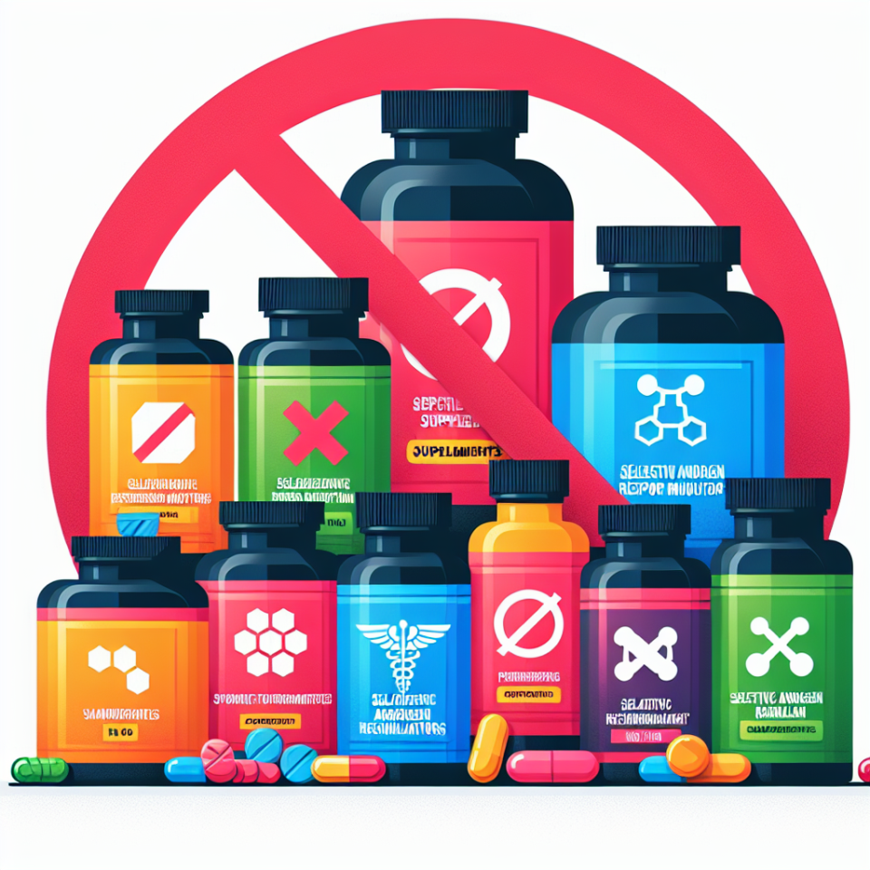 Qué suplementos no deben coincidir con SARMs