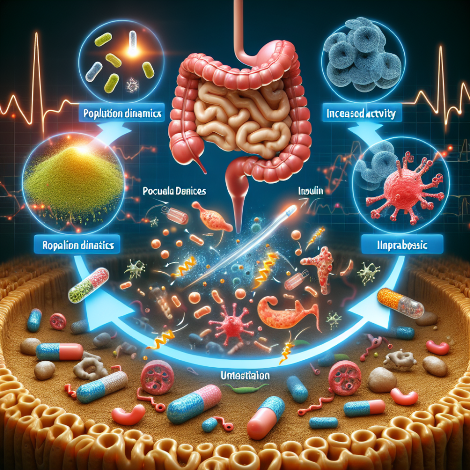 Cómo reacciona la microbiota intestinal a Insulina