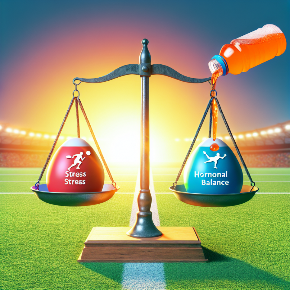 ¿Se puede mezclar Estrés y equilibrio hormonal con bebidas deportivas?